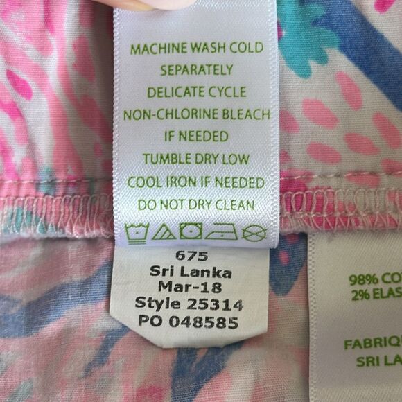 Bundle of Lilly Pulitzer Barclay Short and Ocean View Short Size 00 - Picture 15 of 16